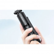 Mcdodo Bluetooth Selfie Stick (SS-1781) - разтегаем безжичен селфи стик с LED светлина за мобилни телефони (черен)	 6
