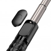 Mcdodo Bluetooth Selfie Stick (SS-1781) - разтегаем безжичен селфи стик с LED светлина за мобилни телефони (черен)	 3