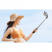 Mcdodo Bluetooth Selfie Stick (SS-1781) - разтегаем безжичен селфи стик с LED светлина за мобилни телефони (черен)	 5
