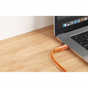 Mcdodo USB-C to USB-C Cable 100W (CA-2113) - кабел с бързо зареждане за устройства с USB-C порт (180 см) (оранжев)  4