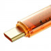 Mcdodo USB-C to USB-C Cable 100W (CA-2113) - кабел с бързо зареждане за устройства с USB-C порт (180 см) (оранжев)  3