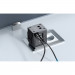 McDodo Travel Adapter 2.1A Fast Charging (CP-4120) - захранване с 2xUSB-A изхода и преходници за цял свят в едно устройство за мобилни устройства (черен) 5