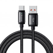 Mcdodo USB-A to USB-C Cable 120W (CA-4730) - кабел с бързо зареждане за устройства с USB-C порт (150 см) (черен)  3