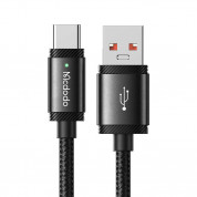 Mcdodo USB-A to USB-C Cable 120W (CA-4730) - кабел с бързо зареждане за устройства с USB-C порт (150 см) (черен)  1