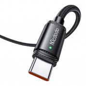 Mcdodo USB-A to USB-C Cable 120W (CA-4730) - кабел с бързо зареждане за устройства с USB-C порт (150 см) (черен)  4