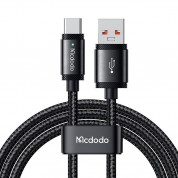 Mcdodo USB-A to USB-C Cable 120W (CA-4730) - кабел с бързо зареждане за устройства с USB-C порт (150 см) (черен) 