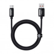 Mcdodo USB-A to USB-C Cable 120W (CA-4730) - кабел с бързо зареждане за устройства с USB-C порт (150 см) (черен)  2