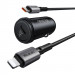Mcdodo Car Charger 30W USB-C to Lightning Cable (CC-7492) - зарядно за кола с USB-C изход с технология за бързо зареждане и USB-C към Lightning кабел (черен)  2