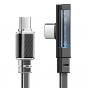 Mcdodo USB-C to USB-C Cable 65W (CA-3453) - кабел с бързо зареждане за устройства с USB-C порт (180 см) (черен) 
