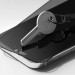 Hofi Anti-Spy Pro Plus Full Screen Tempered Glass - калено стъклено защитно покритие с определен ъгъл на виждане за дисплея на Samsung Galaxy A54 5G (черен-прозрачен) 2