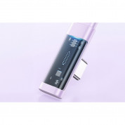 Mcdodo USB-C to USB-C Cable 65W (CA-3453) - кабел с бързо зареждане за устройства с USB-C порт  (180 см) (лилав)  3