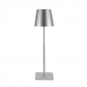 LED Desk Lamp WDL-02 with Built-in Battery (silver)