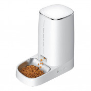 Rojeco 4L Automatic Pet Feeder WiFi Version with Single Bowl (white)