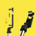 Selfie Stick Telescopic Tripod with Bluetooth Remote K07 - разтегаем безжичен селфи стик и трипод за мобилни телефони (черен) 6