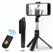 Selfie Stick Telescopic Tripod with Bluetooth Remote K07 (black) 6