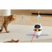 Rojeco 3 In 1 Interactive Cat Toys - интерактивна играчка за котки (бял) 3