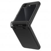 Spigen Thin Fit Pro Case - качествен поликарбонатов кейс за Samsung Galaxy Z Flip5 (черен-прозрачен) 1