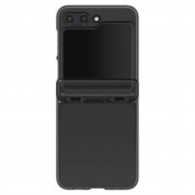 Spigen Thin Fit Pro Case - качествен поликарбонатов кейс за Samsung Galaxy Z Flip5 (черен-прозрачен) 3