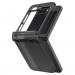 Spigen Thin Fit Pro Case - качествен поликарбонатов кейс за Samsung Galaxy Z Flip5 (черен-прозрачен) 3