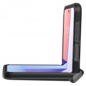Spigen Thin Fit Pro Case - качествен поликарбонатов кейс за Samsung Galaxy Z Flip5 (черен-прозрачен) 9