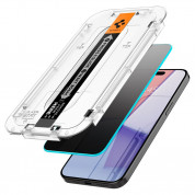 Spigen Glas.Tr Ez Fit Privacy Tempered Glass 2 Pack for iPhone 15 Pro Max 2