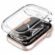 Spigen Ultra Hybrid Case - хибриден кейс с висока степен на защита и вграден протектор за дисплея за Apple Watch 41мм (прозрачен) 6