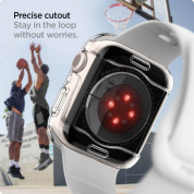 Spigen Ultra Hybrid Case - хибриден кейс с висока степен на защита и вграден протектор за дисплея за Apple Watch 41мм (прозрачен) 12