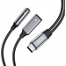 Tech-Protect Ultraboost USB-C to 3.5mm Adapter - USB-C адаптер към 3.5 аудио изход и USB-C изход (15 см) (черен)  1