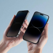 Hofi Anti-Spy Pro Plus Full Screen Tempered Glass for Samsung Galaxy S23 FE (black-clear) 3