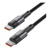 Tech-Protect Ultraboost USB-C to USB-C Cable 100W - USB-C към USB-C кабел за устройства с USB-C порт (200 см) (черен) 1