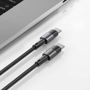 Tech-Protect Ultraboost USB-C to USB-C Cable 100W - USB-C към USB-C кабел за устройства с USB-C порт (100 см) (черен) 4