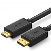 Ugreen DisplayPort to HDMI 4K Cable - кабел DisplayPort към HDMI с поддръжка на 4K (150 см) (черен)