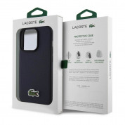 Lacoste Iconic Petit Pique Logo Case for iPhone 15 Pro Max (navy) 5