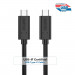 Choetech USB-C to USB-C Cable 60W - здрав кабел с бързо зареждане за устройства с USB-C порт (100 см) (черен) 2