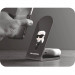 Karl Lagerfeld Ikonic NFT Aluminum Wireless Magsafe Charger 15W - дизайнерска двойна поставка (пад) за безжично зареждане за iPhone с Magsafe и Qi съвместими мобилни устройства (черен) 6