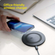 Spigen ArcField Wireless Charger 15W - поставка (пад) за безжично зареждане за Qi съвместими мобилни устройства (черен) 5