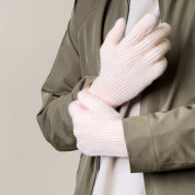 HR Braided Gloves with cut-outs for fingers (pink) 2