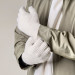 HR Braided Gloves with cut-outs for fingers - плетени зимни ръкавици с изрязани отвори за тъч екрани (бежов) 6