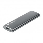 Verbatim Vx500 External SSD USB 3.1 Gen2 - преносим външен SSD диск 240GB (сив) 