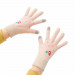 HR Women Braided Gloves - плетени зимни ръкавици за тъч екрани (бежов) 1