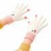 HR Women Braided Gloves - плетени зимни ръкавици за тъч екрани (бял) 1