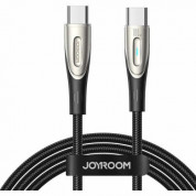 Joyroom Star-Light USB-C to USB-C Cable 100W (120 cm) (black)