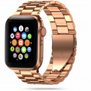 Tech-Protect Stainless Steel Band for Apple Watch 42mm, 44mm, 45mm, Ultra 49mm (rose gold)