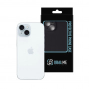 OBALME Basic Matte TPU Case - силиконов (TPU) калъф за iPhone 15 (черен)  2