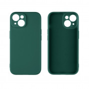 OBALME Basic Matte TPU Case - силиконов (TPU) калъф за iPhone 15 (зелен)  1