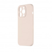 OBALME Basic Matte TPU Case - силиконов (TPU) калъф за iPhone 15 Pro (бежов) 