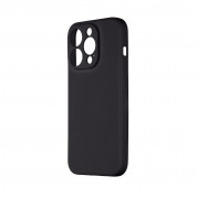 OBALME Basic Matte TPU Case - силиконов (TPU) калъф за iPhone 15 Pro (черен) 