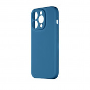 OBALME Basic Matte TPU Case - силиконов (TPU) калъф за iPhone 15 Pro (син) 