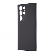 OBALME Basic Matte TPU Case - силиконов (TPU) калъф за Samsung Galaxy S23 Ultra (черен) 