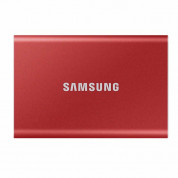 Samsung Portable SSD T7 1TB USB 3.2 - преносим външен SSD диск 1TB (червен)	